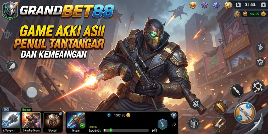 Tampilan aksi mendebarkan di GRANDBET88 saat bertarung dengan lawan.