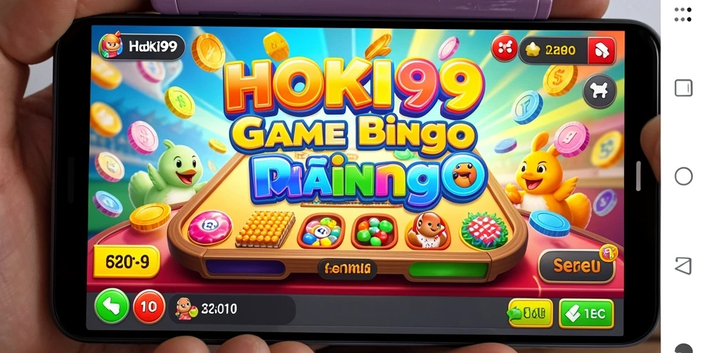 Tampilan gameplay HOKI99 dengan fitur Bingo yang menarik.