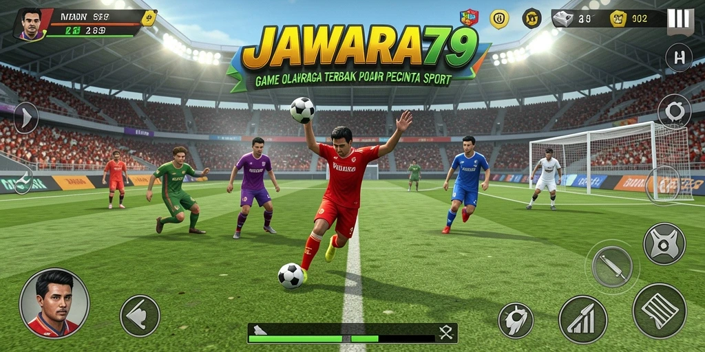 Tampilan gameplay menarik dalam JAWARA79 yang penuh aksi.