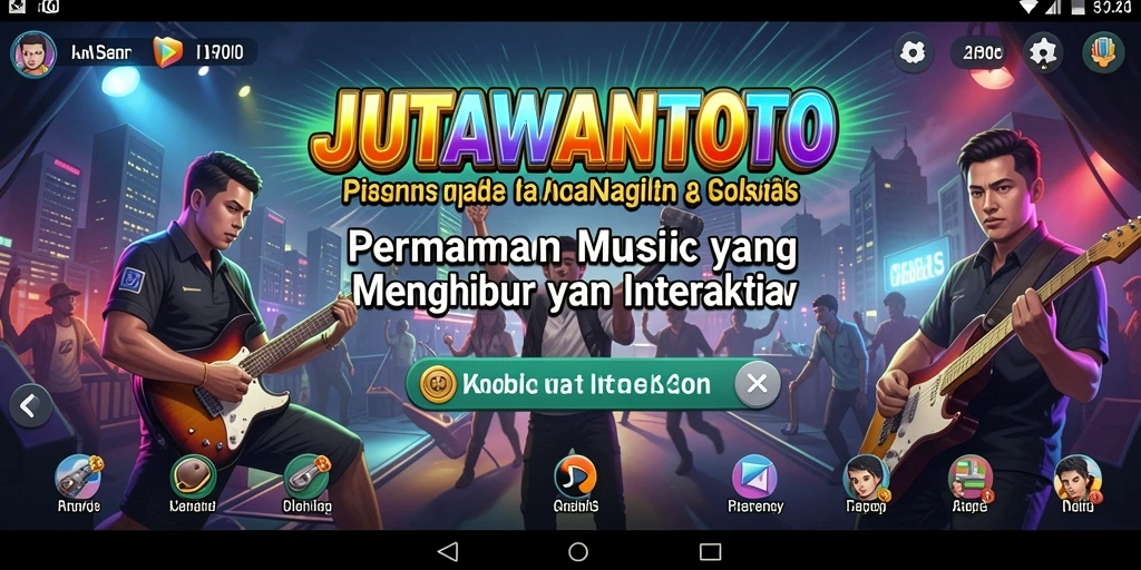Tampilan gameplay JUTAWANTOTO yang interaktif dan mengasyikkan.