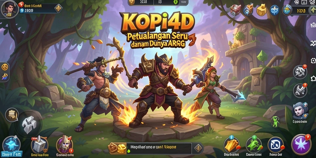 Screenshot gameplay KOPI4D yang menampilkan aksi pertarungan seru.