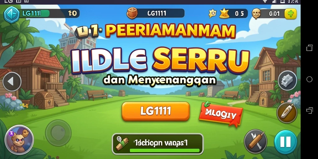 Screenshot utama LG111 menampilkan gameplay yang menarik dan berkembang.
