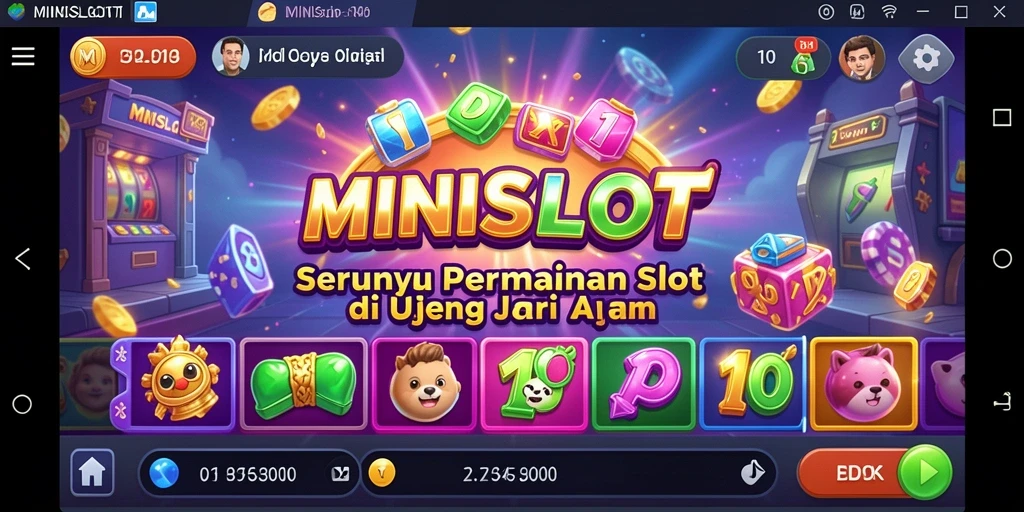 Menampilkan gameplay seru dan mengasyikkan dari MINISLOT.