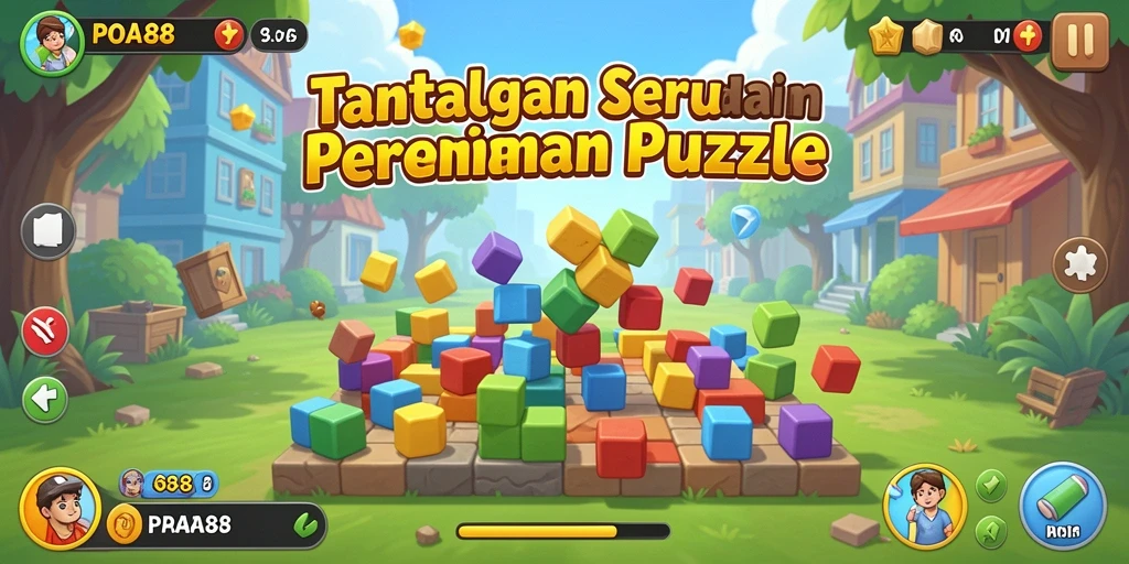 Tampilan gameplay seru dalam POA88 dengan berbagai teka-teki menantang.